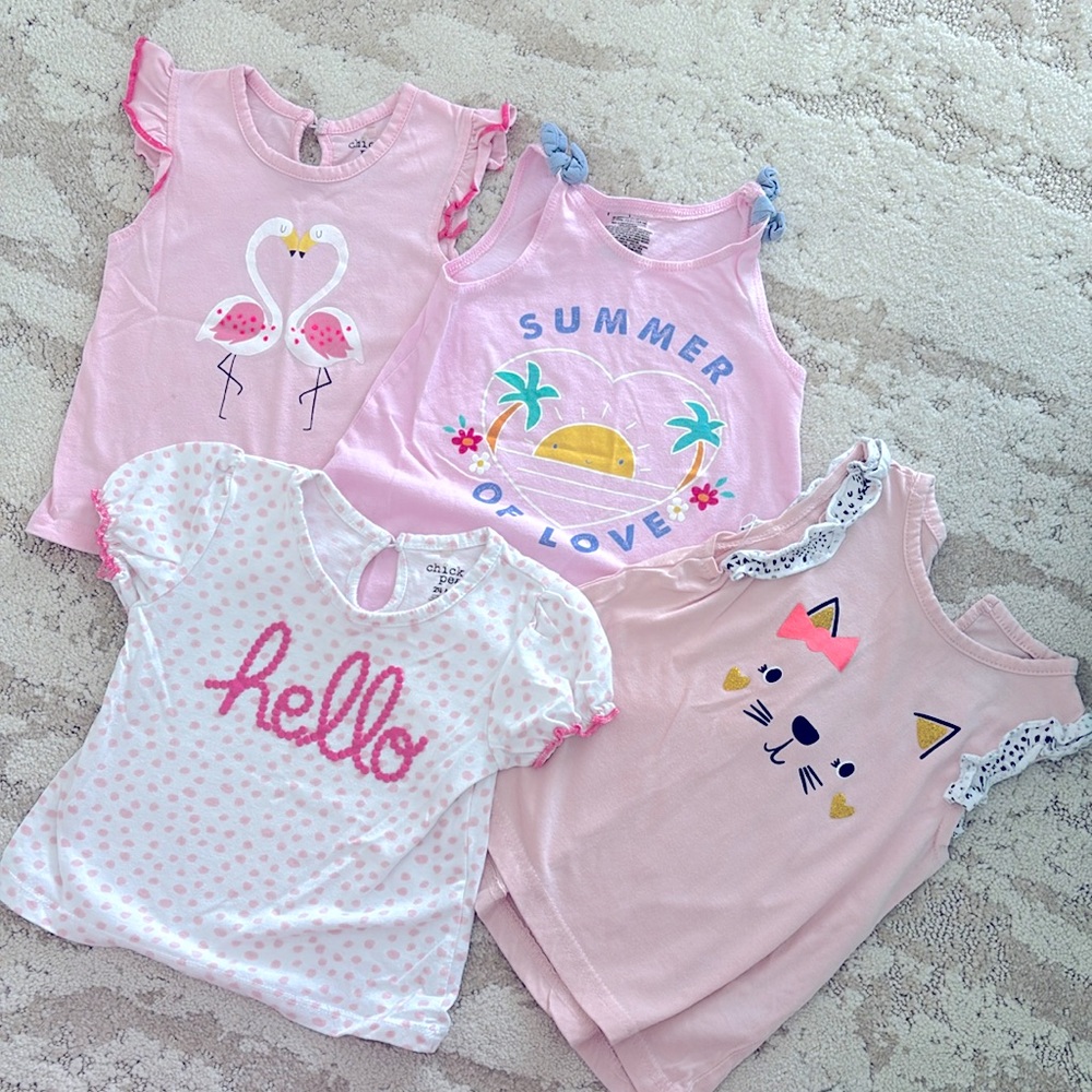 Summer Tshirts! Toddler girl 24m